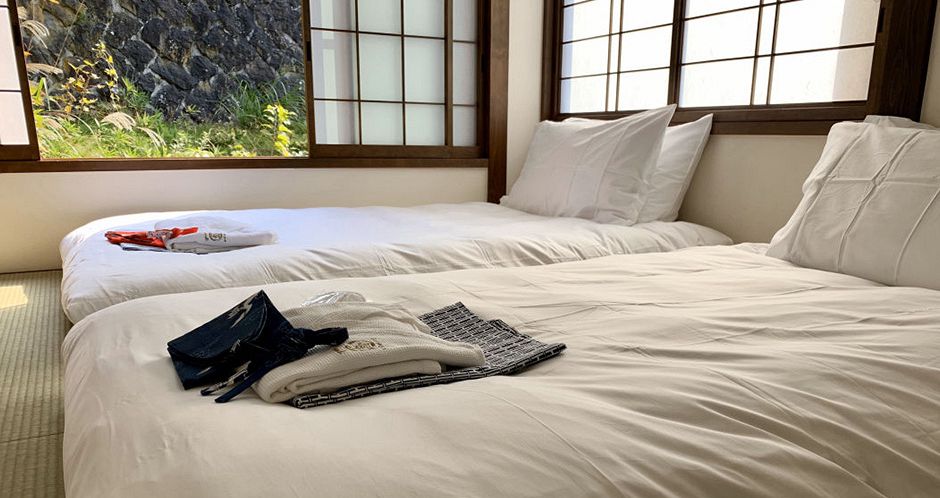 Traditional futon mattresses for guests. Photo: Himecho - image_6